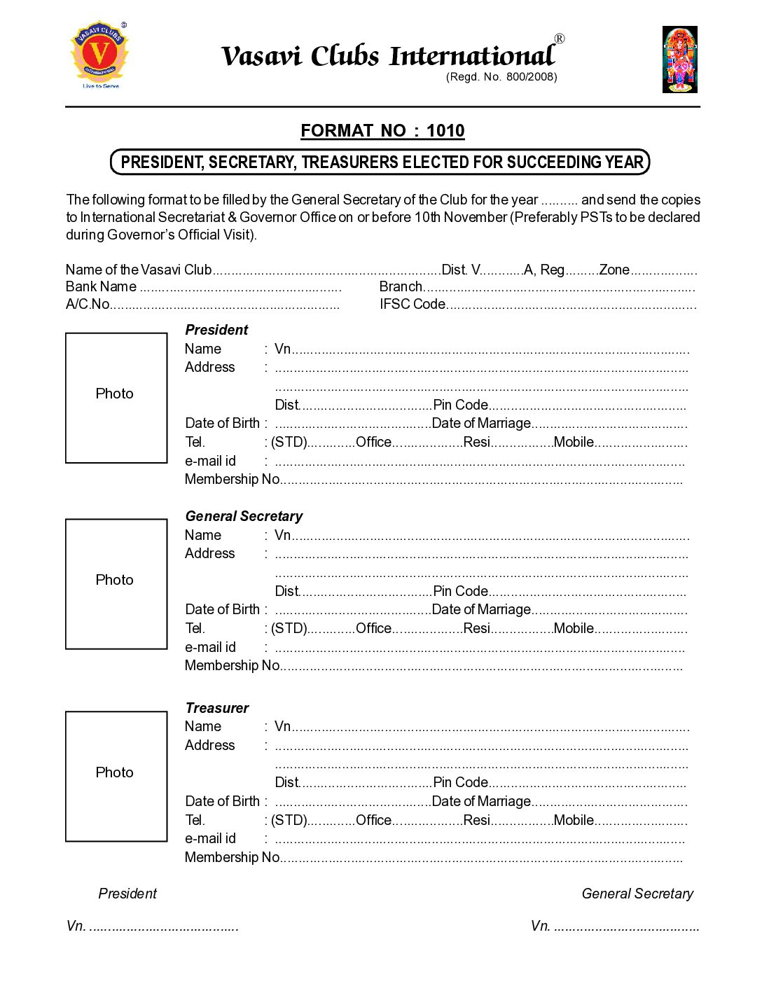 Format No. 1010 Preview