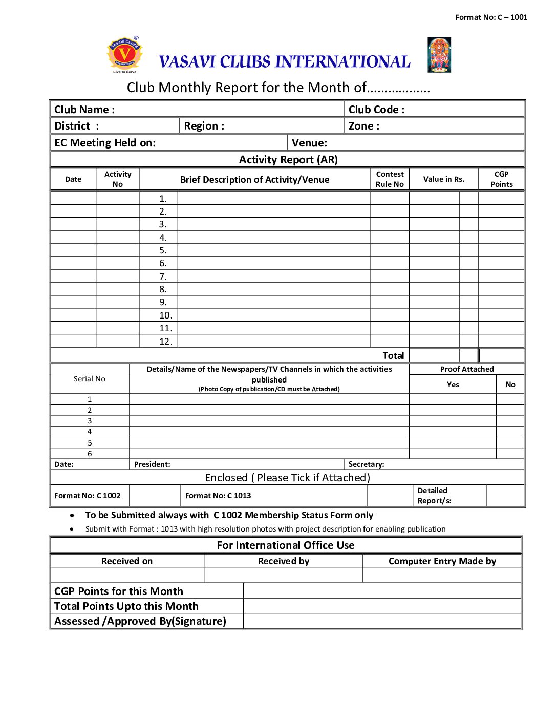 Format No.1001 Preview